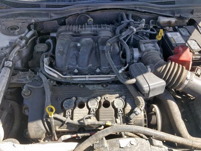 3FAHP0CG4CR249659 - 2012 FORD FUSION SEL SILVER photo 7