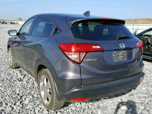 3CZRU5H50HM710270 - 2017 HONDA HR-V EX GRAY photo 3