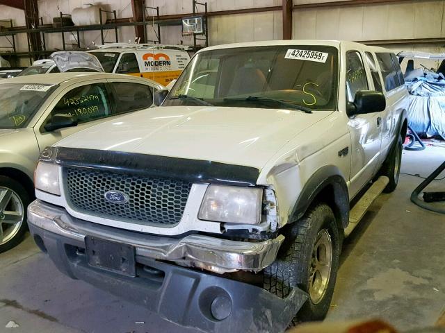 1FTZR15U01PA29411 - 2001 FORD RANGER SUP WHITE photo 2