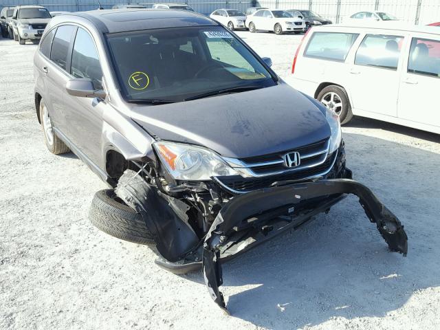 5J6RE4H78AL086217 - 2010 HONDA CR-V EXL BROWN photo 1