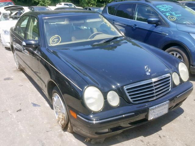 WDBJF65J91B364414 - 2001 MERCEDES-BENZ E 320 BLACK photo 1