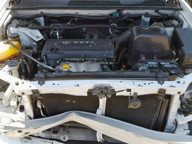 JTEDD21A250126310 - 2005 TOYOTA HIGHLANDER WHITE photo 7