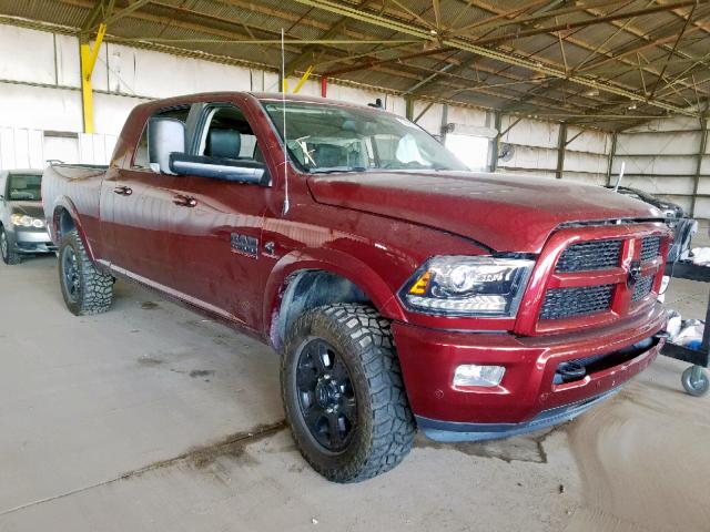 3C6UR5NL3HG571424 - 2017 RAM 2500 LARAM BURGUNDY photo 1