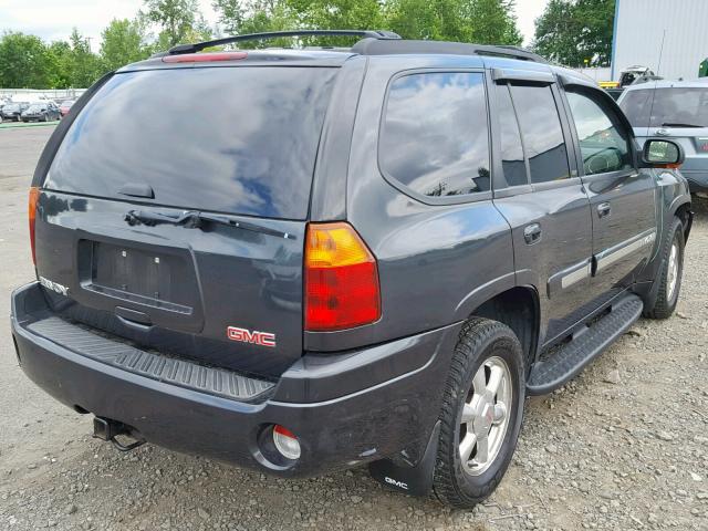 1GKDT13S042352733 - 2004 GMC ENVOY GRAY photo 4