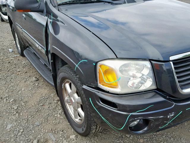 1GKDT13S042352733 - 2004 GMC ENVOY GRAY photo 9