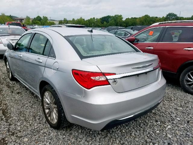 1C3CCBAB5CN149922 - 2012 CHRYSLER 200 LX SILVER photo 3