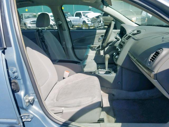 1G1ZS58F38F134493 - 2008 CHEVROLET MALIBU LS BLUE photo 5