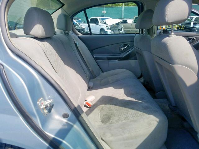 1G1ZS58F38F134493 - 2008 CHEVROLET MALIBU LS BLUE photo 6