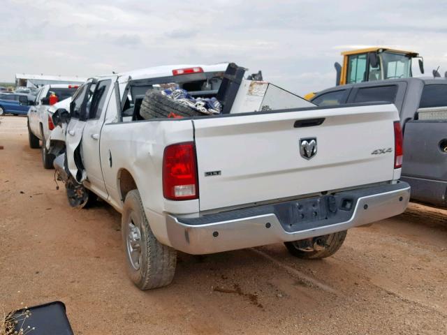 3C6UR5DL3JG278324 - 2018 RAM 2500 SLT WHITE photo 3