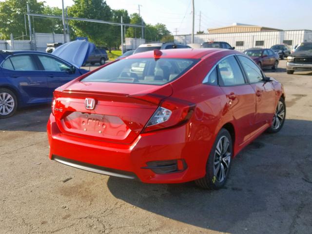 2HGFC1F78GH634370 - 2016 HONDA CIVIC EXL 红色 照片 4