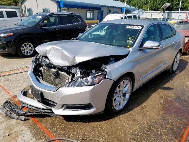 2G1145S32G9173962 - 2016 CHEVROLET IMPALA LTZ SILVER photo 2