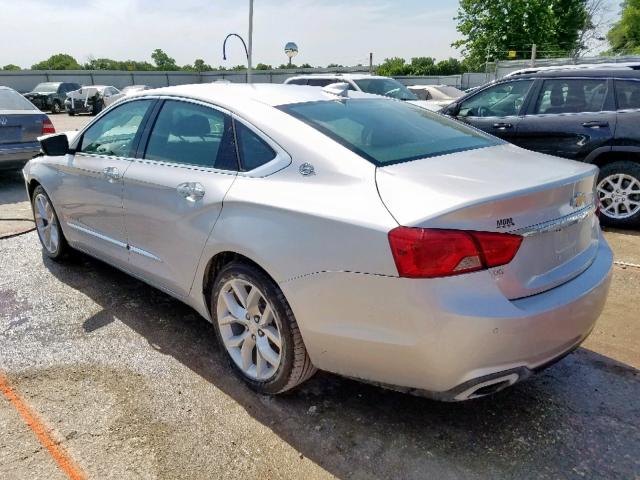 2G1145S32G9173962 - 2016 CHEVROLET IMPALA LTZ SILVER photo 3