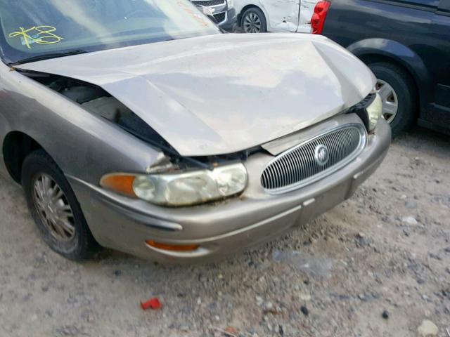 1G4HP52K844120942 - 2004 BUICK LESABRE CU TAN photo 9