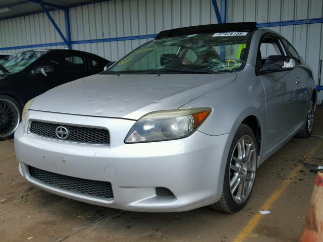JTKDE167570206625 - 2007 TOYOTA SCION TC Gümüş foto 2