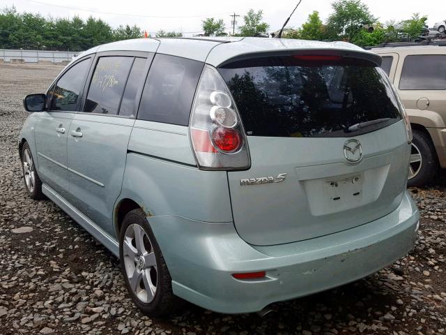 JM1CR29L660108949 - 2006 MAZDA 5 BLUE photo 3