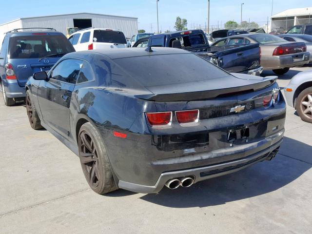 2G1FZ1EP5D9800535 - 2013 CHEVROLET CAMARO ZL1 BLACK photo 3