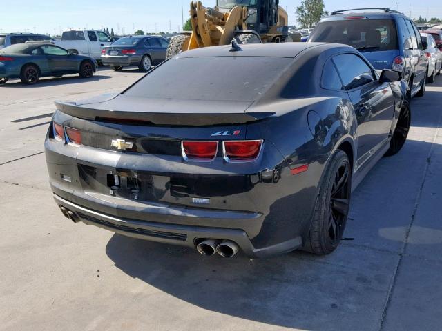 2G1FZ1EP5D9800535 - 2013 CHEVROLET CAMARO ZL1 BLACK photo 4