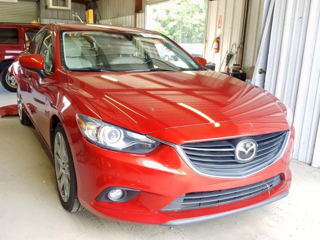 JM1GJ1W61E1151430 - 2014 MAZDA 6 GRAND TO RED photo 1