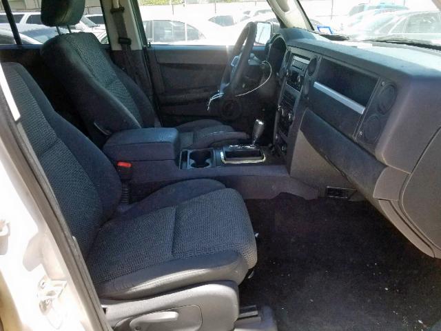 1J8HG48K38C227875 - 2008 JEEP COMMANDER თეთრი ფოტო 5