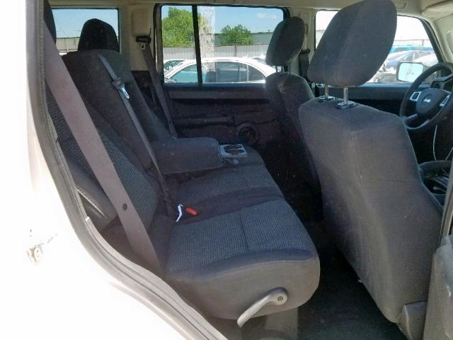 1J8HG48K38C227875 - 2008 JEEP COMMANDER თეთრი ფოტო 6