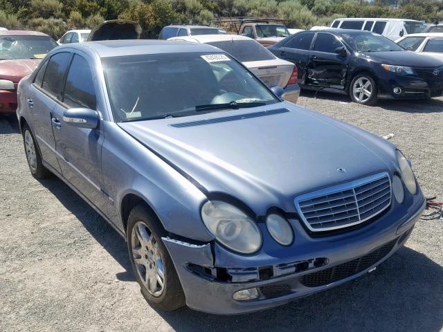 WDBUF65J33A220055 - 2003 MERCEDES-BENZ E 320 BLUE photo 1