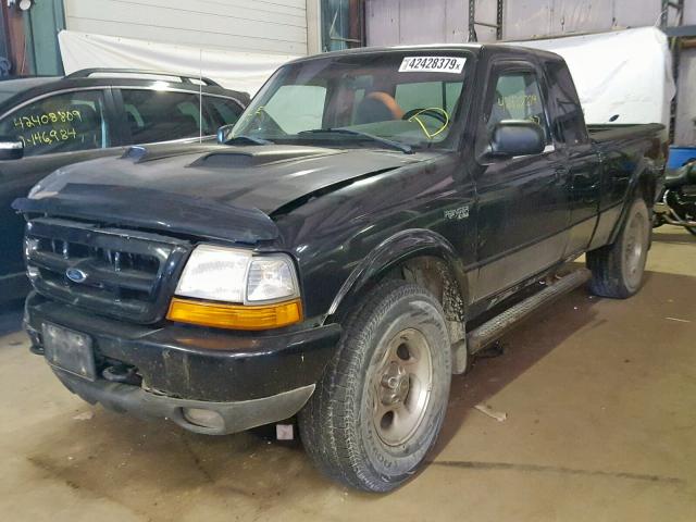 1FTZR15X3YPB77850 - 2000 FORD RANGER SUP BLACK photo 2