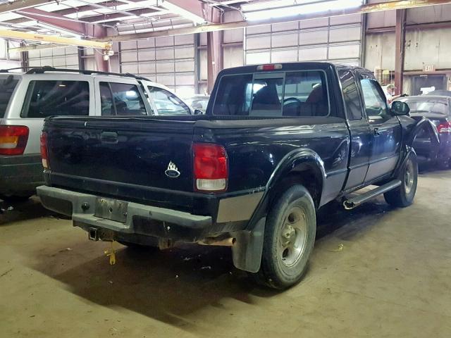 1FTZR15X3YPB77850 - 2000 FORD RANGER SUP BLACK photo 4