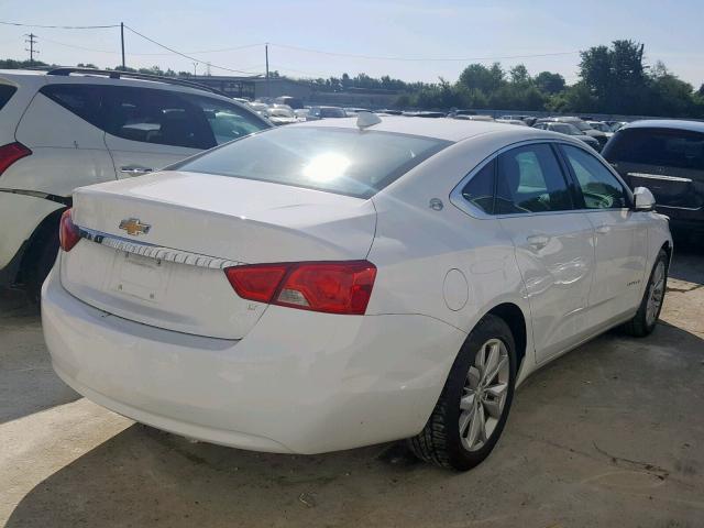 2G1105SA2H9174850 - 2017 CHEVROLET IMPALA LT WHITE photo 4