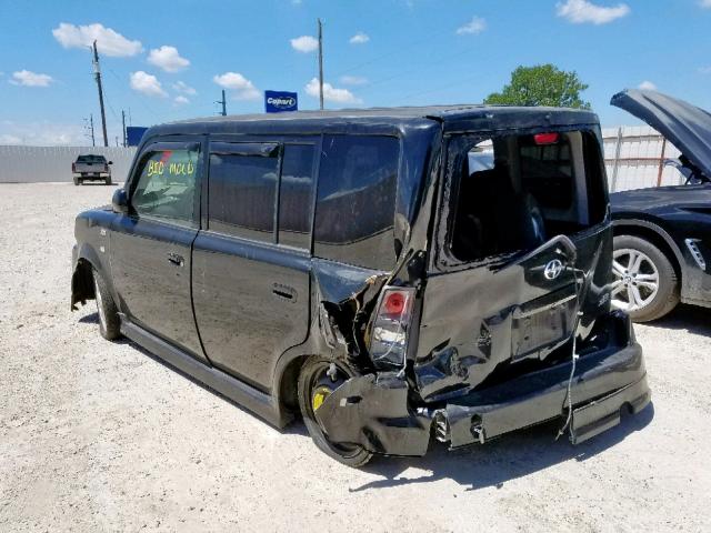 JTLKT334364036562 - 2006 TOYOTA SCION XB 黑色 照片 3