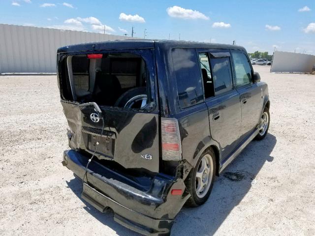JTLKT334364036562 - 2006 TOYOTA SCION XB 黑色 照片 4