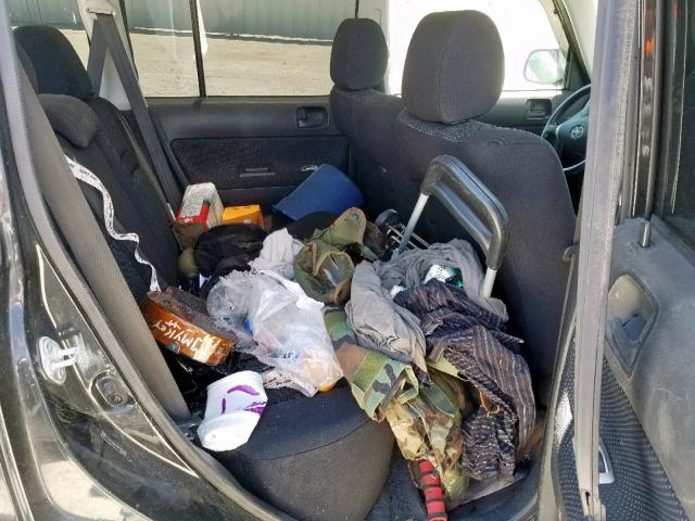 JTLKT334364036562 - 2006 TOYOTA SCION XB 黑色 照片 6