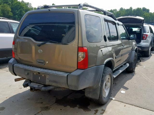 5N1ED28Y91C585852 - 2001 NISSAN XTERRA XE TAN photo 4