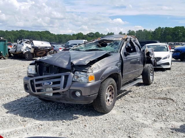 1FTKR1EE3BPA85175 - 2011 FORD RANGER SUP GRAY photo 2