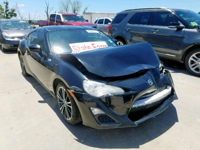 JF1ZNAA12D2725492 - 2013 TOYOTA SCION FR-S BLACK photo 1
