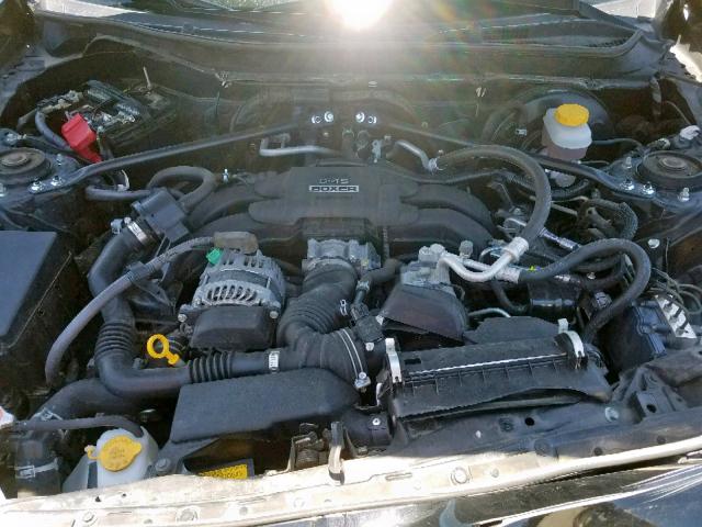 JF1ZNAA12D2725492 - 2013 TOYOTA SCION FR-S BLACK photo 7