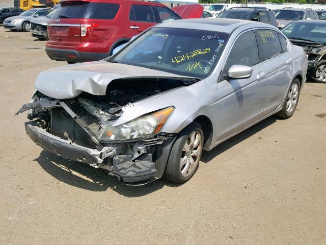 1HGCP26828A048950 - 2008 HONDA ACCORD EXL SILVER photo 2