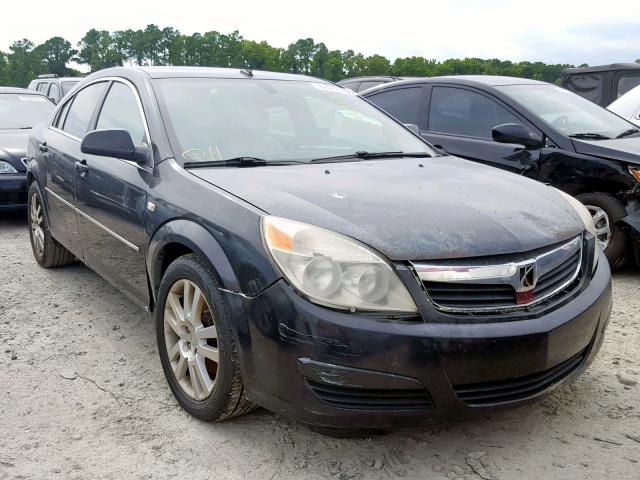 1G8ZS57N18F122854 - 2008 SATURN AURA XE BLACK photo 1