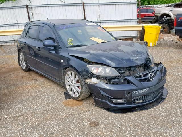 JM1BK34M271695751 - 2007 MAZDA SPEED 3 BLACK photo 1