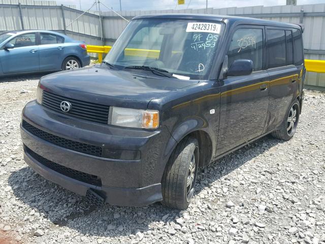 JTLKT334964066407 - 2006 TOYOTA SCION XB 黑色 照片 2