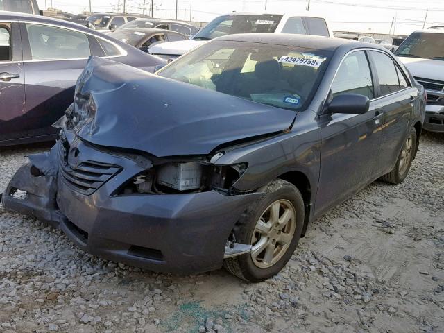 4T1BE46K87U052064 - 2007 TOYOTA CAMRY NEW GRAY photo 2