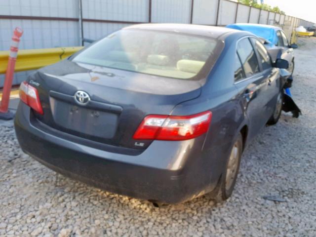 4T1BE46K87U052064 - 2007 TOYOTA CAMRY NEW GRAY photo 4