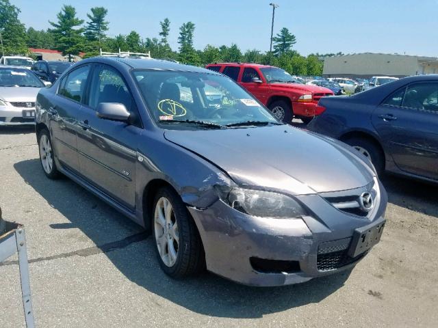 JM1BK324781859130 - 2008 MAZDA 3 S GRAY photo 1