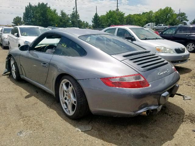 WP0AB29955S742319 - 2005 PORSCHE 911 NEW GE GRAY photo 3