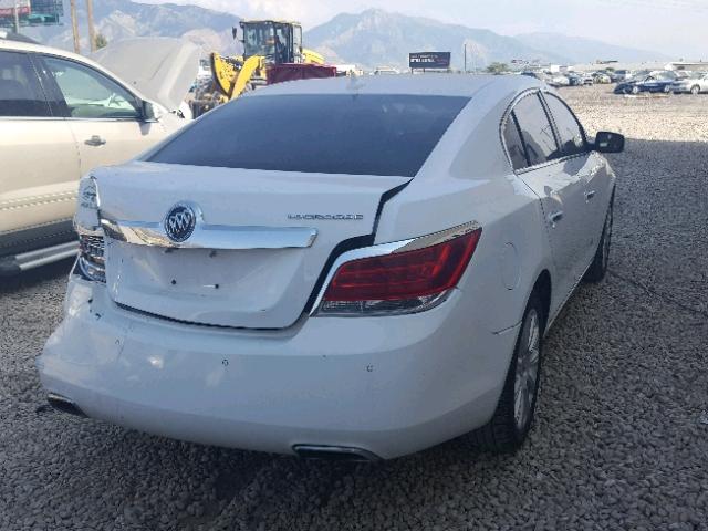 1G4GC5E37DF195499 - 2013 BUICK LACROSSE WHITE photo 4