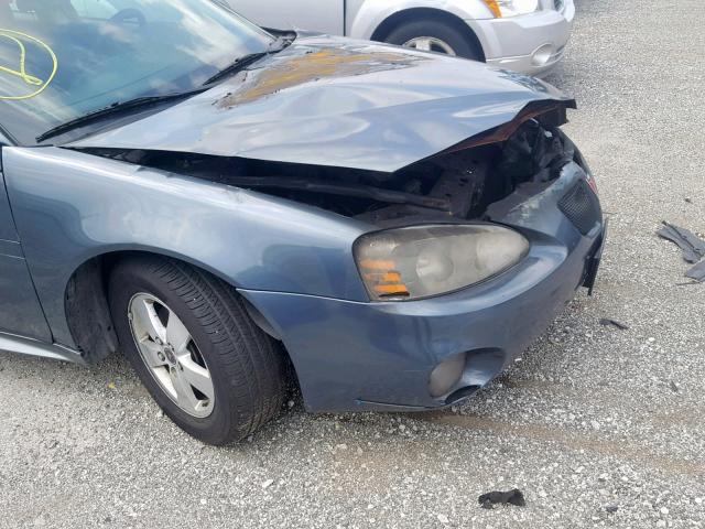 2G2WP552961188354 - 2006 PONTIAC GRAND PRIX BLUE photo 10