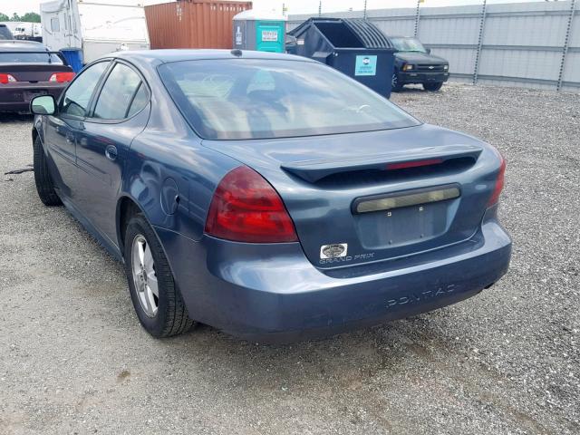 2G2WP552961188354 - 2006 PONTIAC GRAND PRIX BLUE photo 3