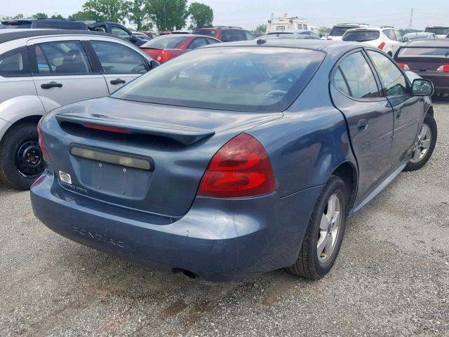 2G2WP552961188354 - 2006 PONTIAC GRAND PRIX BLUE photo 4