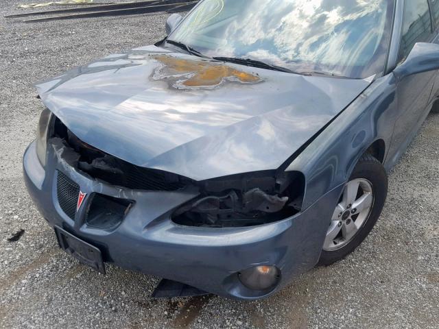 2G2WP552961188354 - 2006 PONTIAC GRAND PRIX BLUE photo 9