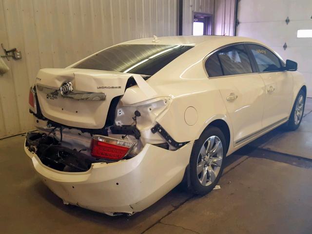 1G4GD5E33CF140799 - 2012 BUICK LACROSSE P WHITE photo 4