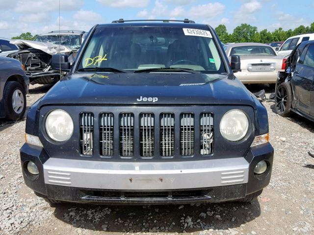 1J8FT48WX8D616724 - 2008 JEEP PATRIOT LI BLACK photo 9